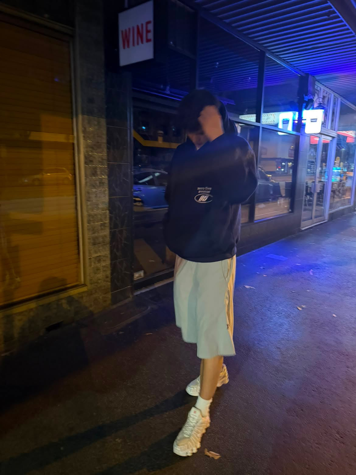 05 SIGNATURE HOOD - NAVY