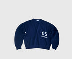 NAVY BOXY KNIT