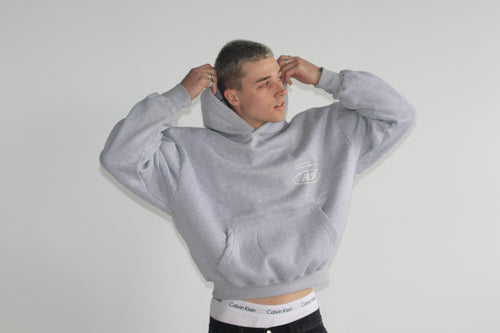 Grey Boxy Heavyweight Hood
