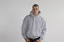 DEPARTING AV BOXY HOOD - GREY