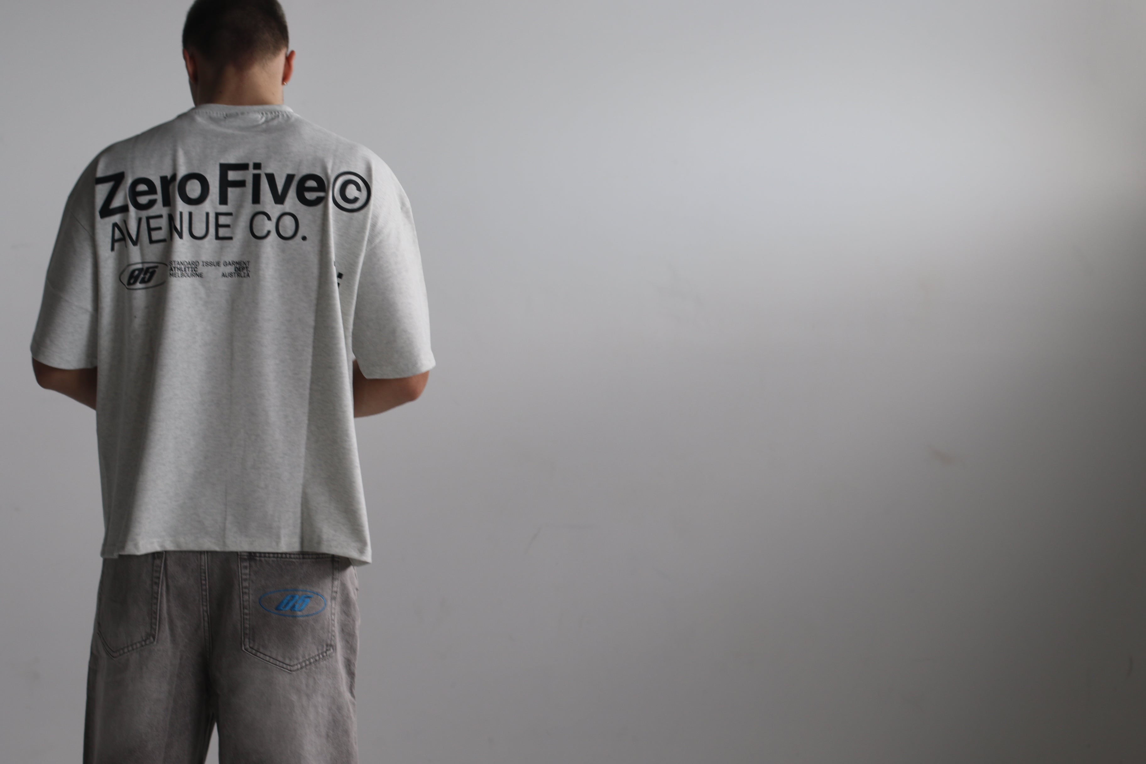 Original Heavyweight Tee - Grey Marle