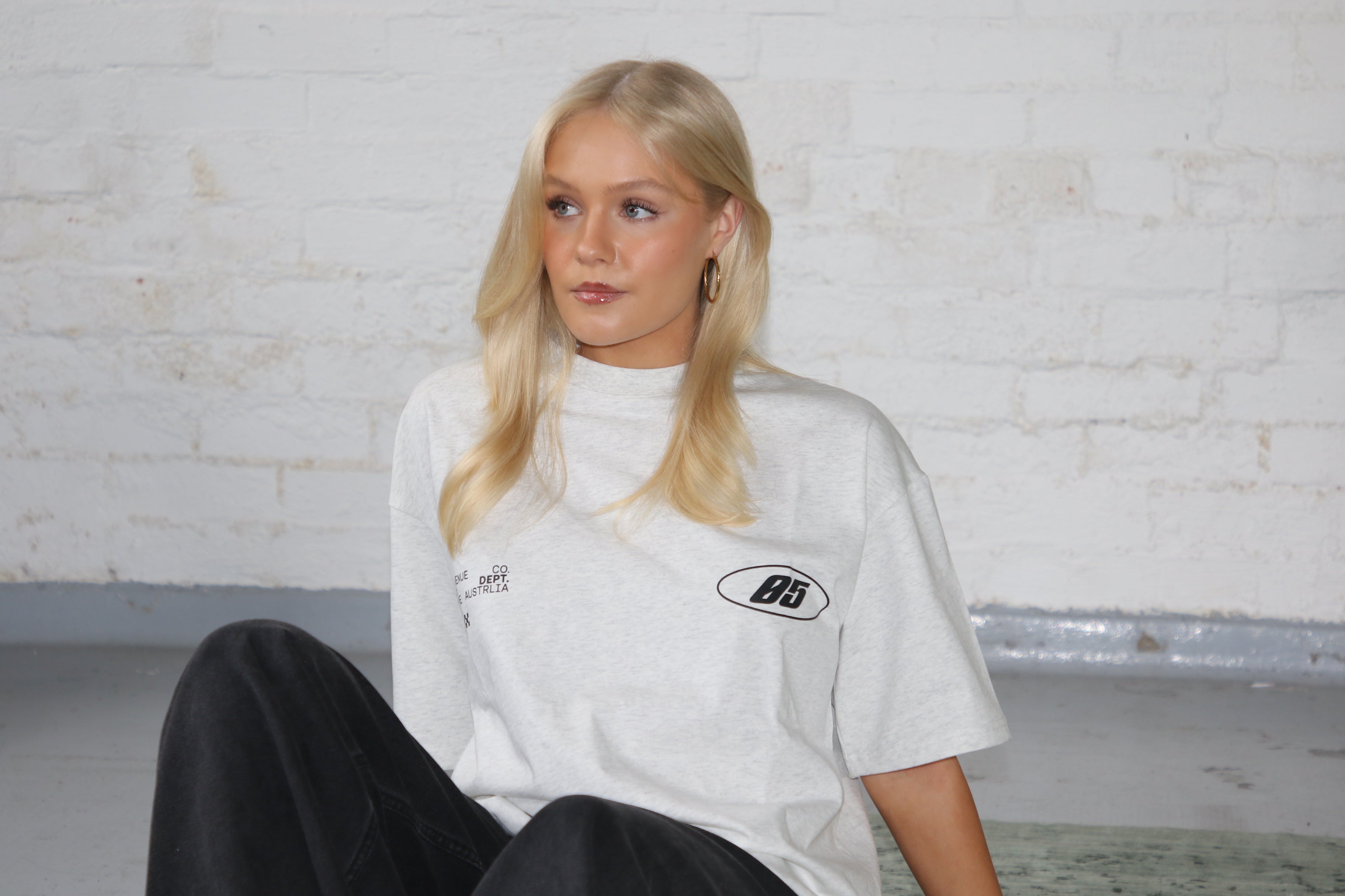 Original Heavyweight Tee - Grey Marle