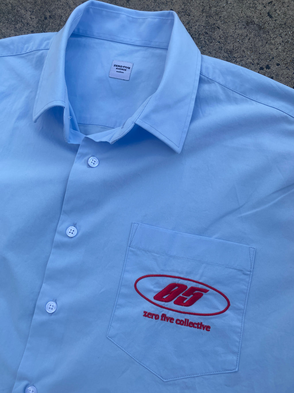 Blue Short Sleeve Shirt