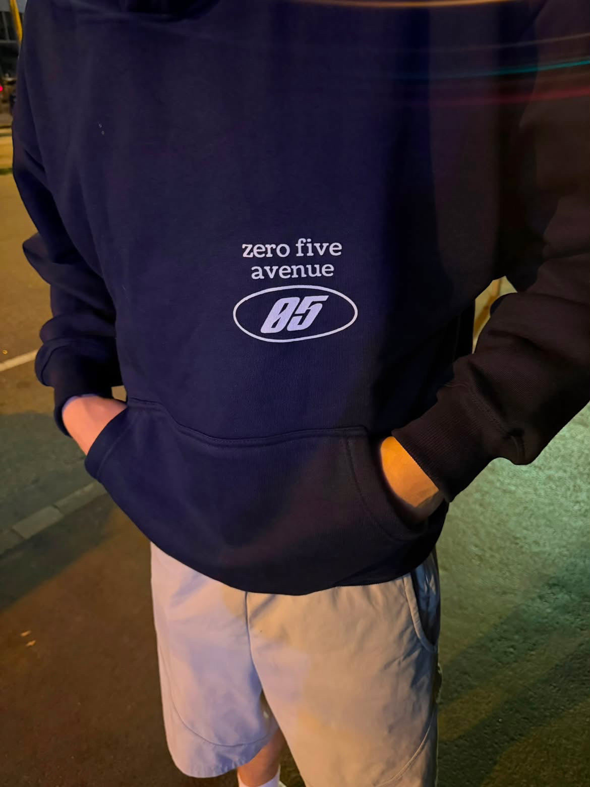 05 SIGNATURE HOOD - NAVY