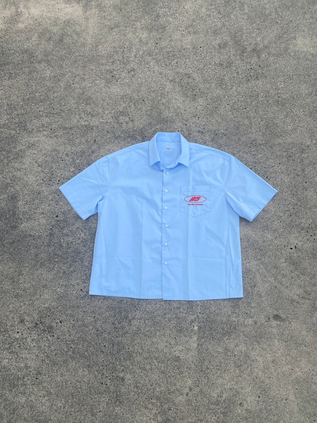 Blue Short Sleeve Shirt