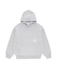 DEPARTING AV BOXY HOOD - GREY