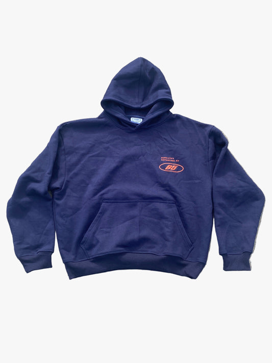 Navy Boxy Heavyweight Hood