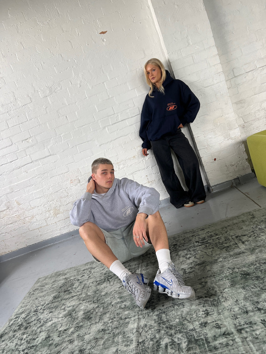 Grey Boxy Heavyweight Hood