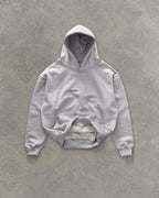 DEPARTING AV BOXY HOOD - GREY