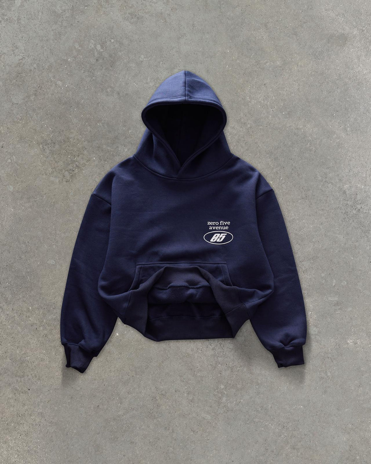 05 SIGNATURE HOOD - NAVY